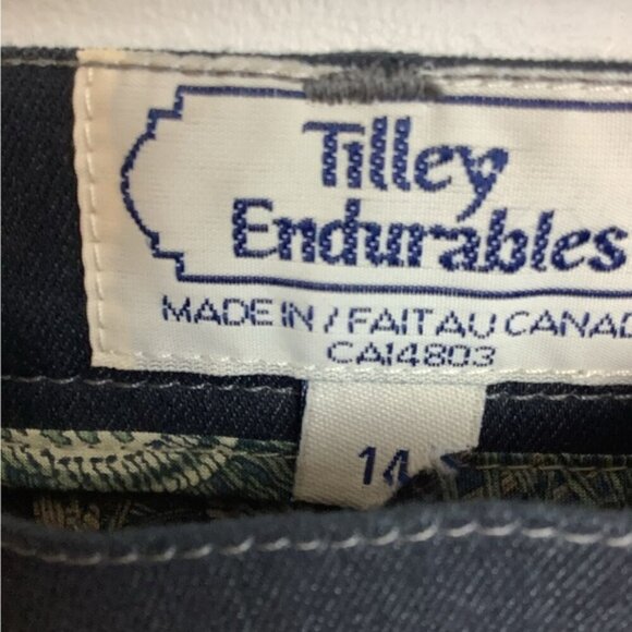 TILLEY ENDURABLES DARK NAVY PANTS 14 - Picture 11 of 13
